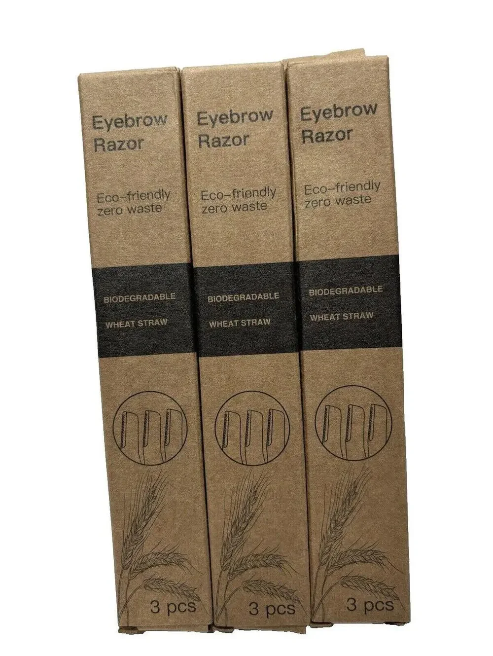 Eyebrow Razors Dermaplaning Tool 9pc Set -for Smoother Skin & Precision Grooming